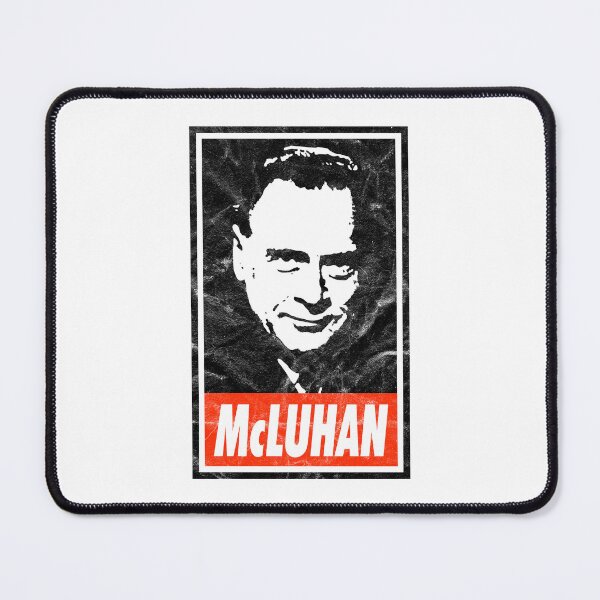 Item preview, Marshall McLuhan (White Worn Look) designed and sold by politicalamity.