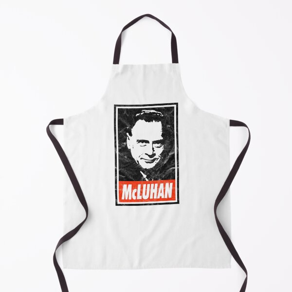 Item preview, Marshall McLuhan (White Worn Look) designed and sold by politicalamity.