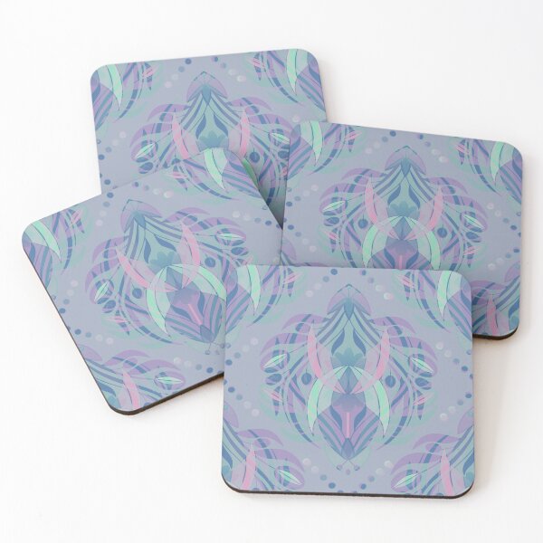 Item preview, ABSTRACT DELIGHT Grey Chateau designed and sold by Carina Parry Studios.