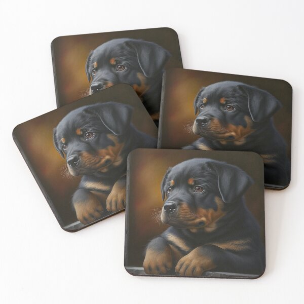 Item preview, Sweet Rottweiler Puppy designed and sold by ebrawne.
