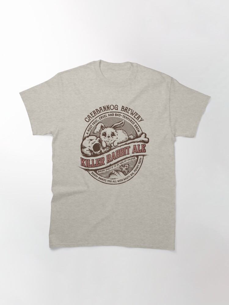 Thumbnail 3 of 7, Classic T-Shirt, Killer Rabbit Ale designed and sold by kg07.