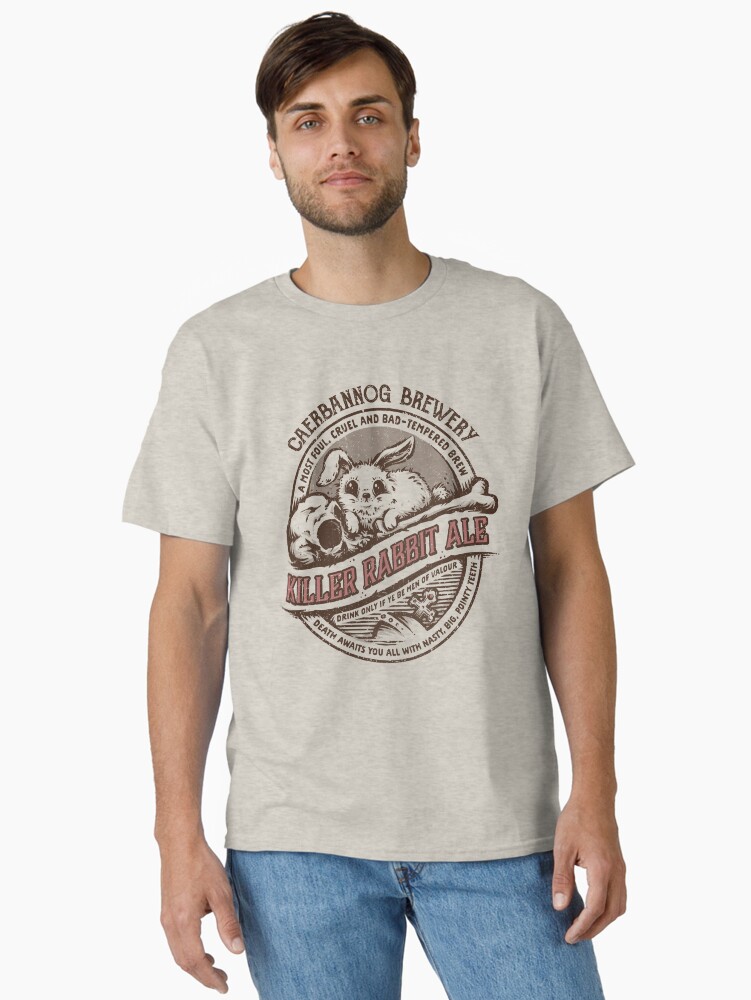 Thumbnail 1 of 7, Classic T-Shirt, Killer Rabbit Ale designed and sold by kg07.