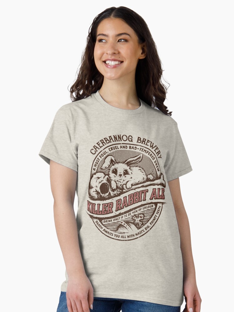 Thumbnail 2 of 7, Classic T-Shirt, Killer Rabbit Ale designed and sold by kg07.