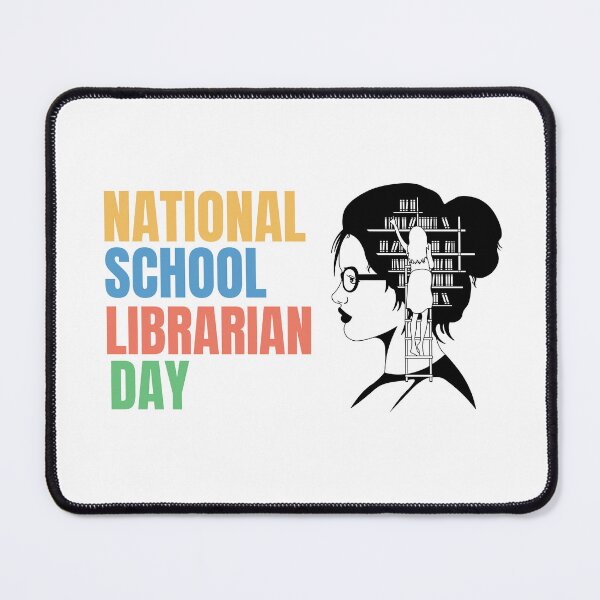 Item preview, national school librarian day designed and sold by xkiyal Art.