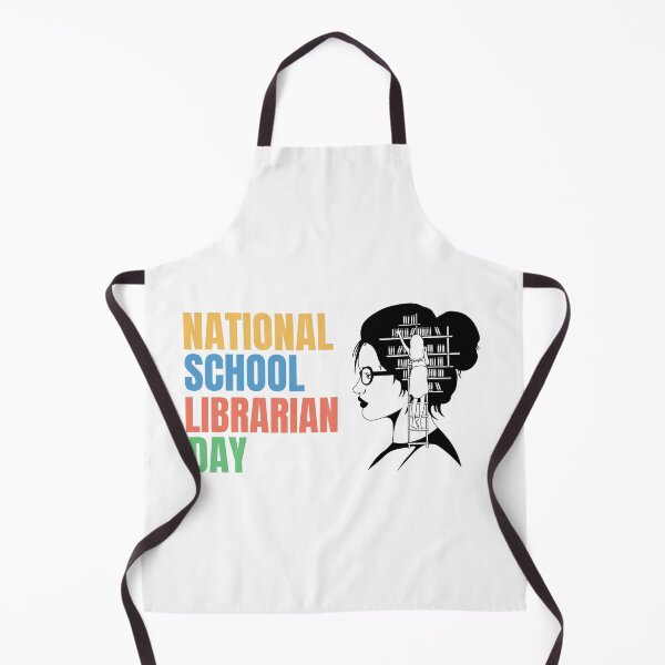 Item preview, national school librarian day designed and sold by xkiyal Art.