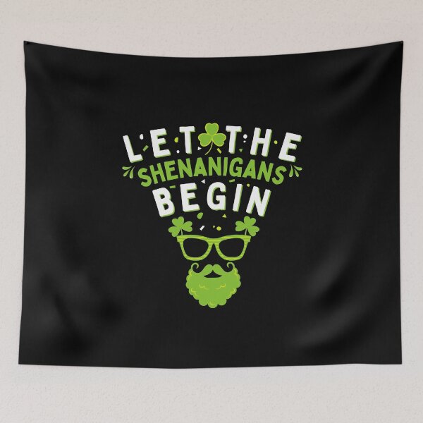 Item preview, Here For Shenanigans St Patricks Day designed and sold by Efectualdesign.