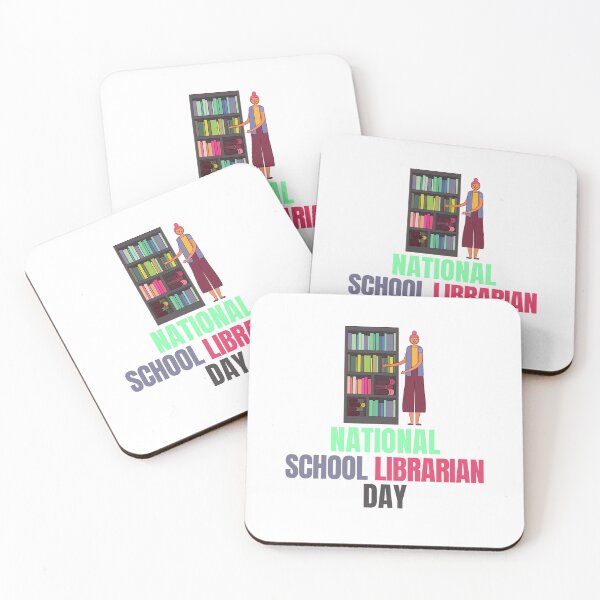 Item preview, national school librarian day designed and sold by xkiyal Art.