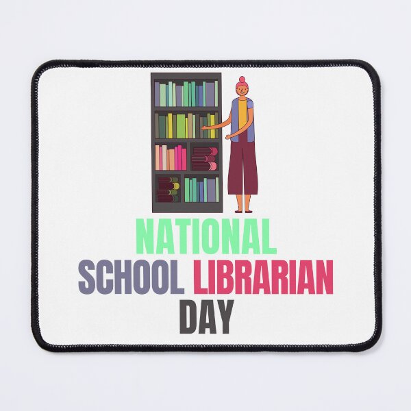 Item preview, national school librarian day designed and sold by xkiyal Art.