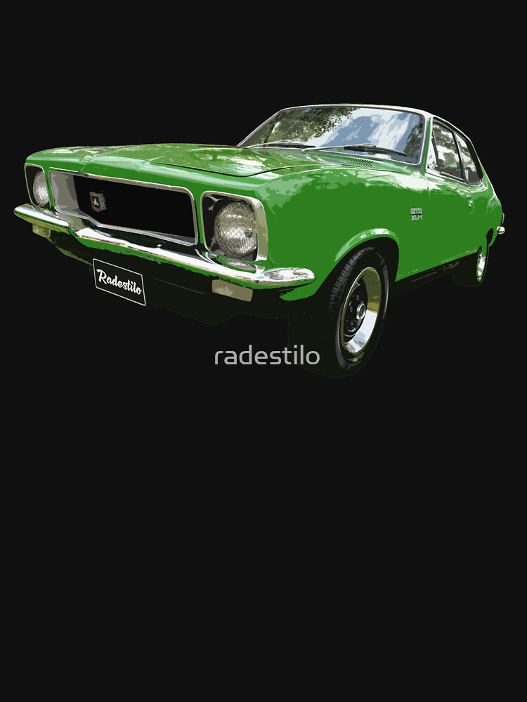 Thumbnail 7 of 7, Classic T-Shirt, Holden LJ Torana Green - Side designed and sold by radestilo.