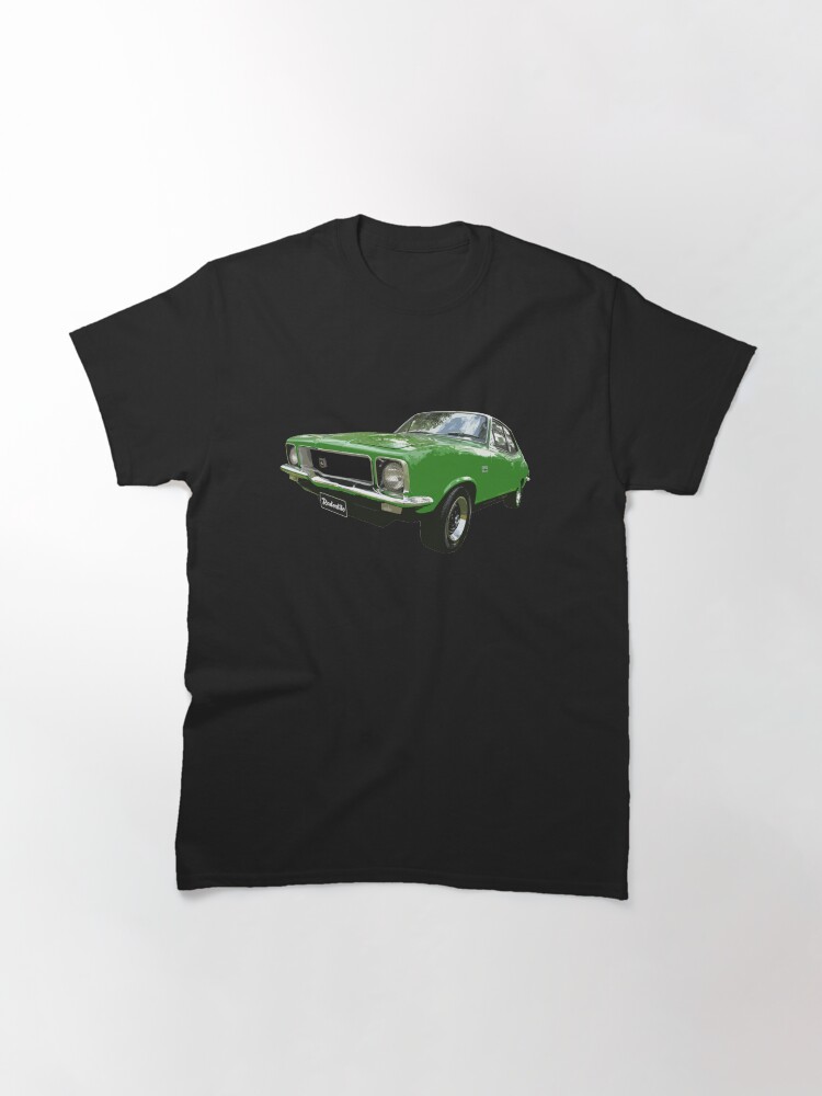 Thumbnail 3 of 7, Classic T-Shirt, Holden LJ Torana Green - Side designed and sold by radestilo.
