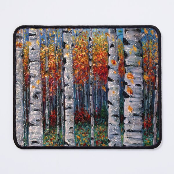 Item preview, ASPEN FALL with Palette Knife painted for Mark designed and sold by Rocky Mountain Artistry.