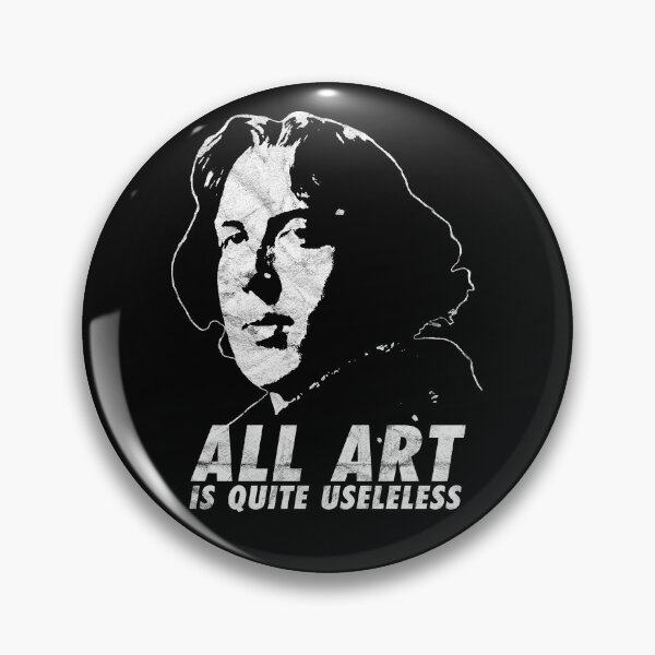 Item preview, Oscar Wilde All Art Is Quite Useless [White Design Look] designed and sold by fromthehip.