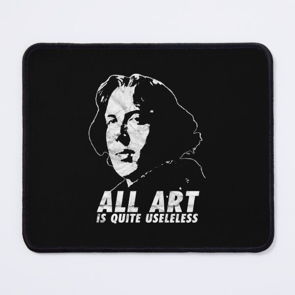 Item preview, Oscar Wilde All Art Is Quite Useless [White Design Look] designed and sold by fromthehip.
