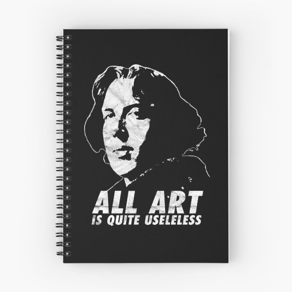 Item preview, Oscar Wilde All Art Is Quite Useless [White Design Look] designed and sold by fromthehip.