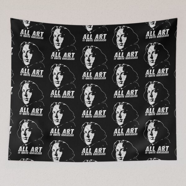 Item preview, Oscar Wilde All Art Is Quite Useless [White Design Look] designed and sold by fromthehip.