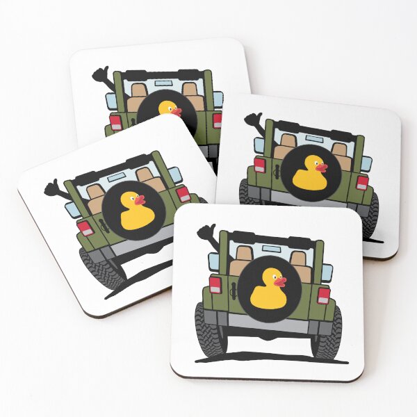 Item preview, Thumbs Up Wave Off-road with Rubber Duckie Wheel Cover in Sarge Green Paint designed and sold by BlueSkyTheory.