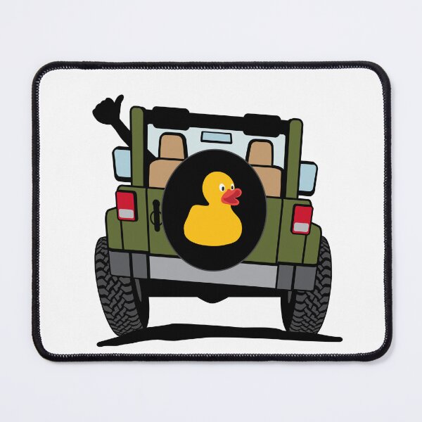 Item preview, Thumbs Up Wave Off-road with Rubber Duckie Wheel Cover in Sarge Green Paint designed and sold by BlueSkyTheory.