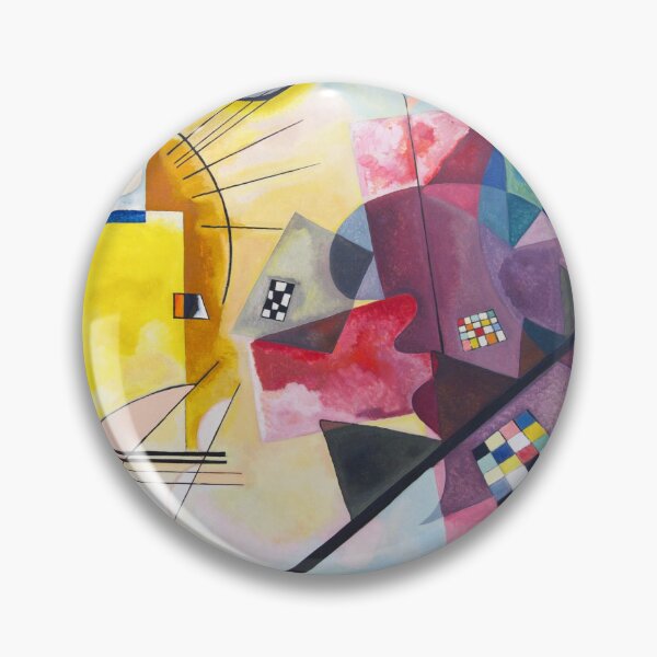 Item preview, Kadinsky - Yellow Red Blue designed and sold by Locktavia.