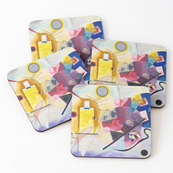 Item preview, Kadinsky - Yellow Red Blue designed and sold by Locktavia.