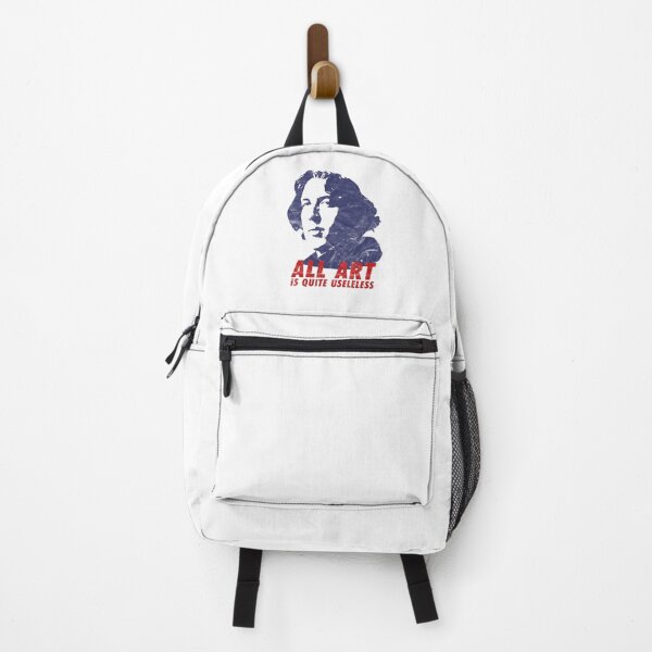 Item preview, Oscar Wilde All Art Is Quite Useless [Blue Red Design Look] designed and sold by fromthehip.