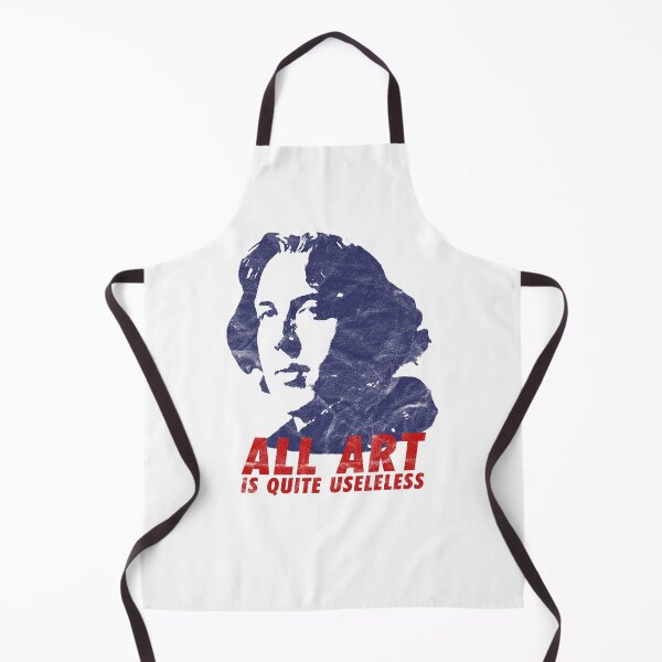 Item preview, Oscar Wilde All Art Is Quite Useless [Blue Red Design Look] designed and sold by fromthehip.