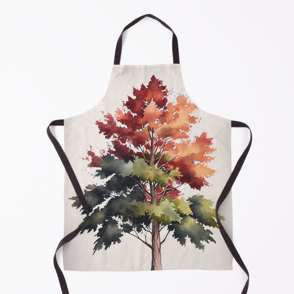 Item preview, Serene Watercolor Maple Tree Art for Your Home and Wardrobe designed and sold by DafGole.