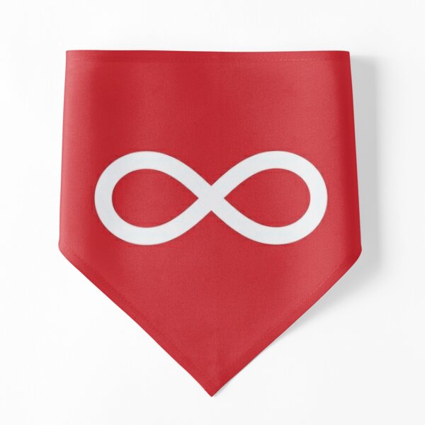 red infinity flag