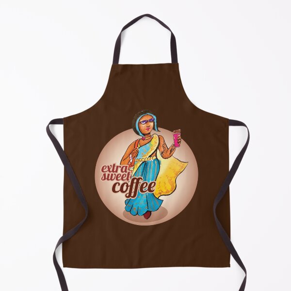 Item preview, A Woman and her extra sweet coffee designed and sold by umasharda.