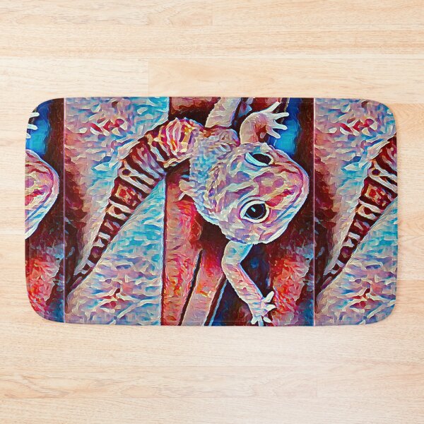 Item preview, Leopard gecko colourful art designed and sold by MamaCsTees.