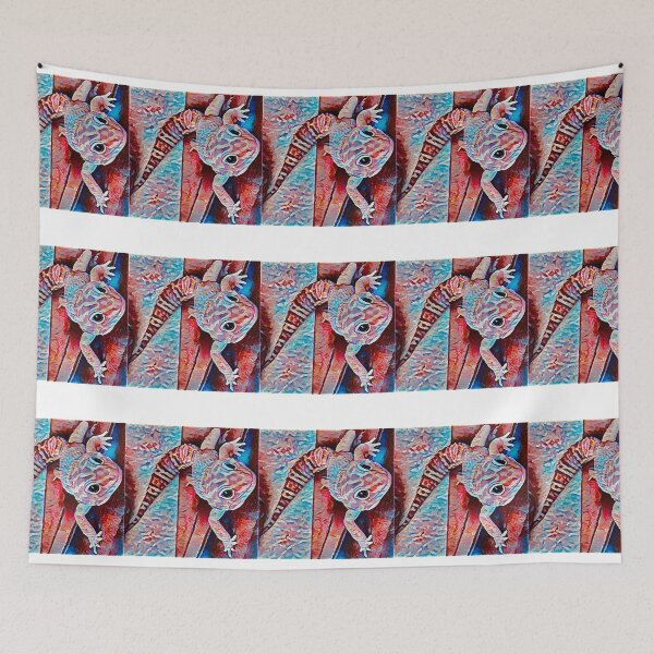 Item preview, Leopard gecko colourful art designed and sold by MamaCsTees.