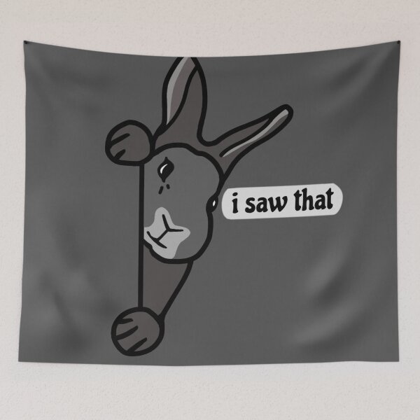 Item preview, Flemish Grey Black Giant Bunny Funny I Saw That Meme Funny Christian designed and sold by wigobun.