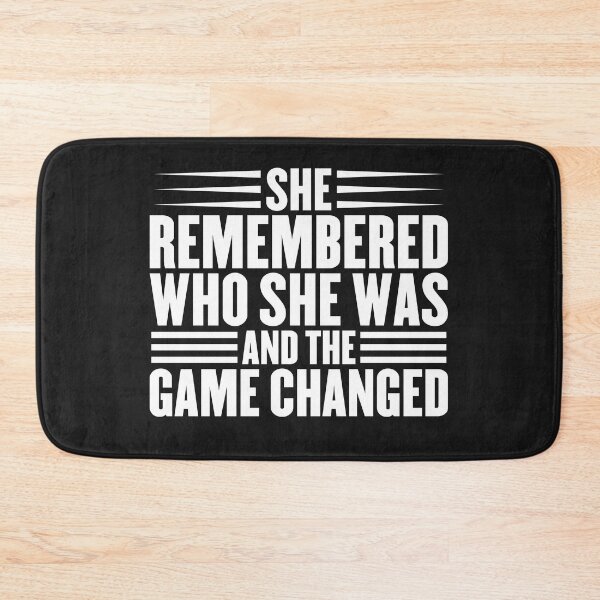 Item preview, She Remembered Who She Was and The Game Changed designed and sold by obedtheartist.