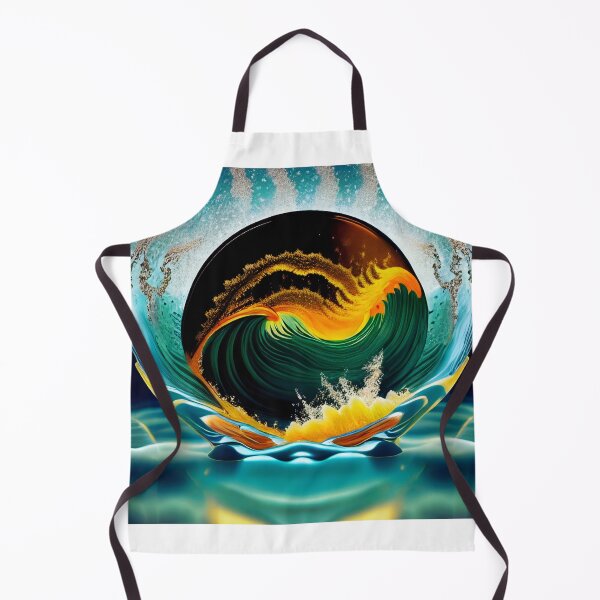 Item preview, Ocean waves crash ashore designed and sold by imagynationwork.