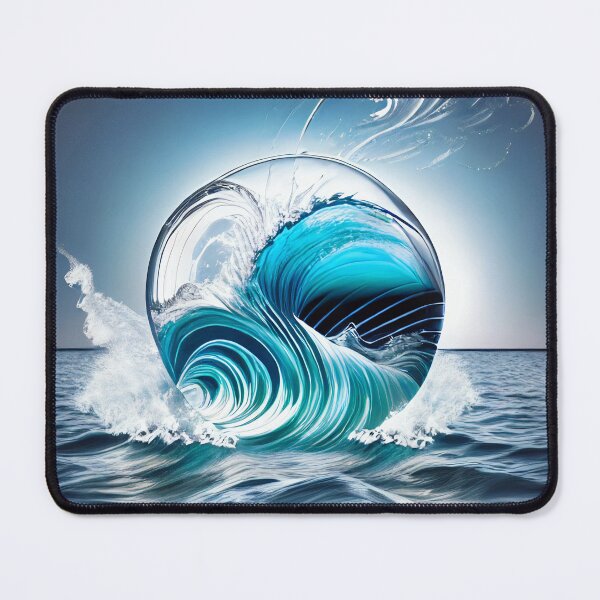 Item preview, Frothy waves swirl playfully designed and sold by imagynationwork.