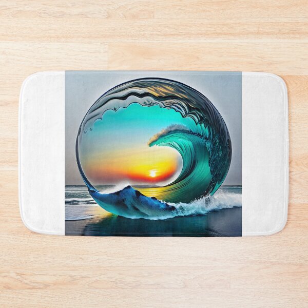 Item preview, Waves crest and fall softly designed and sold by imagynationwork.
