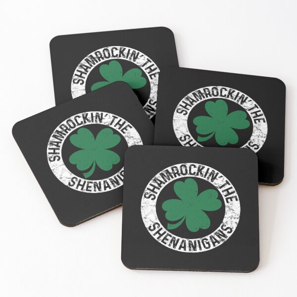 Item preview, Shamrockin' The Shenanigans Funny St. Patrick's Day Clover designed and sold by GravitiTees.