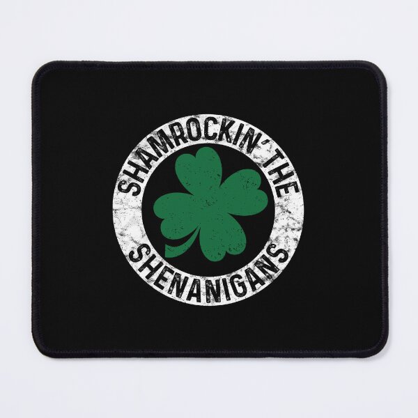Item preview, Shamrockin' The Shenanigans Funny St. Patrick's Day Clover designed and sold by GravitiTees.