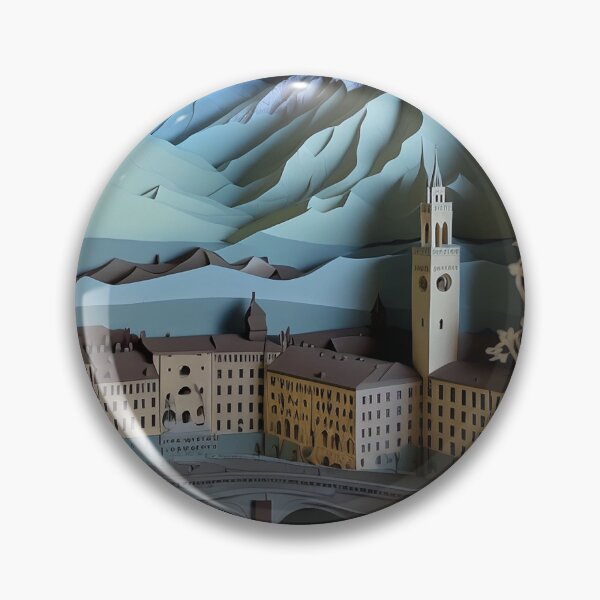 Item preview, Diorama alpine view (4/4) designed and sold by sabantha.