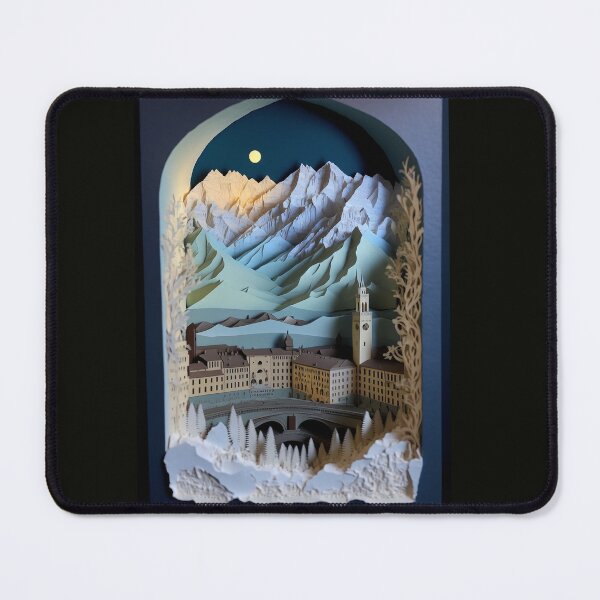 Item preview, Diorama alpine view (4/4) designed and sold by sabantha.