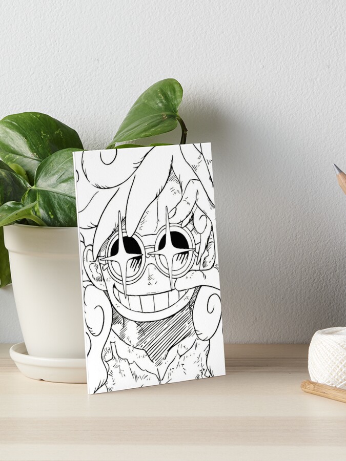 One piece Luffy gear 5 | Art Board Print