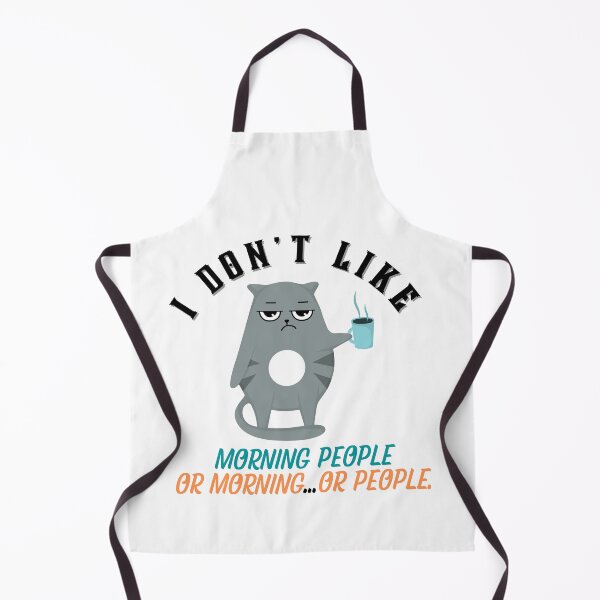 Item preview, I Don't Like Morning People Or Morning...Or People. designed and sold by LadyHustle.