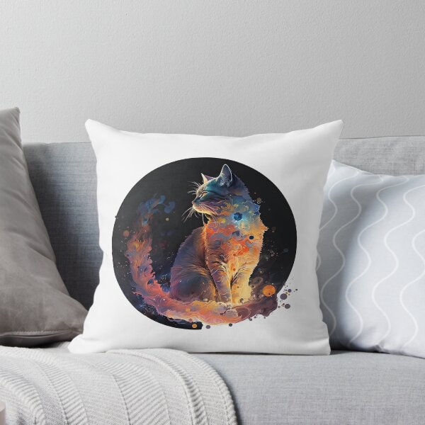 Item preview, dreamy cat designed and sold by GforAL.