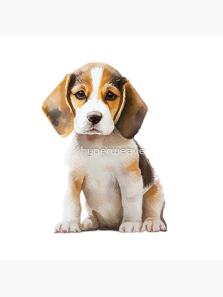 Chiot beagle, mini cahier spirale, 240 pages, Fr