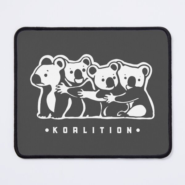 Item preview, Funny coalition pun. Bunch of cute koalas in minimal style designed and sold by martodesign.