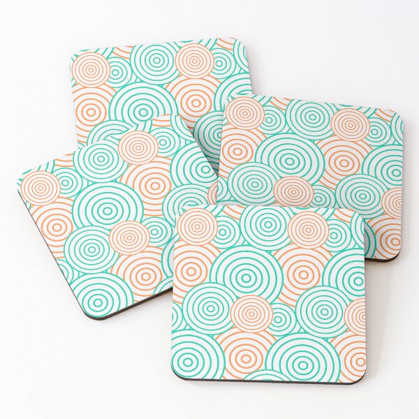 Item preview, Squiggly Spiral Circles designed and sold by Clothief-Store.