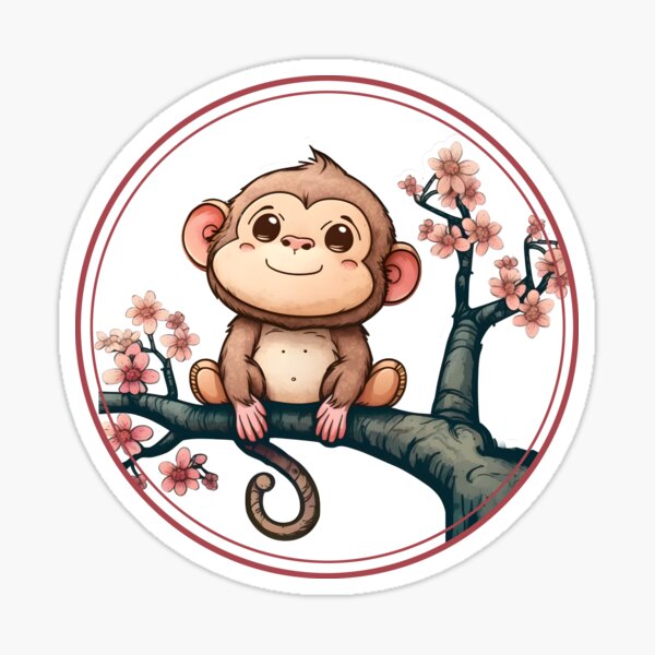 My Ancestor Monkey Sticker
