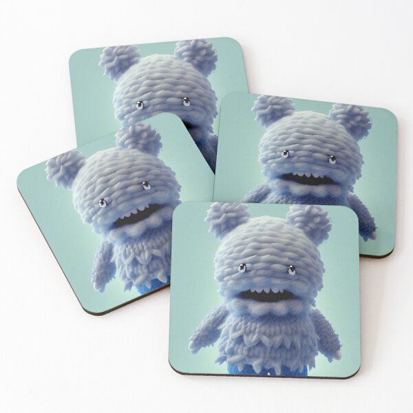 Item preview, Knitted Teddy Bear Monster designed and sold by thewolffpress.