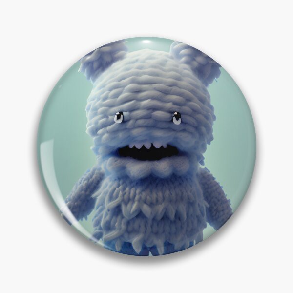 Item preview, Knitted Teddy Bear Monster designed and sold by thewolffpress.