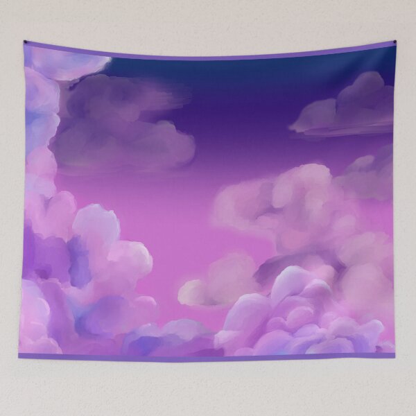 Item preview, Purple Clouds designed and sold by lilzdrawz.