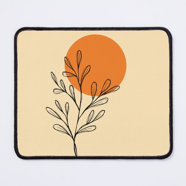 Item preview, Peaceful illustration of sunset with plants designed and sold by HalcyonFairy.